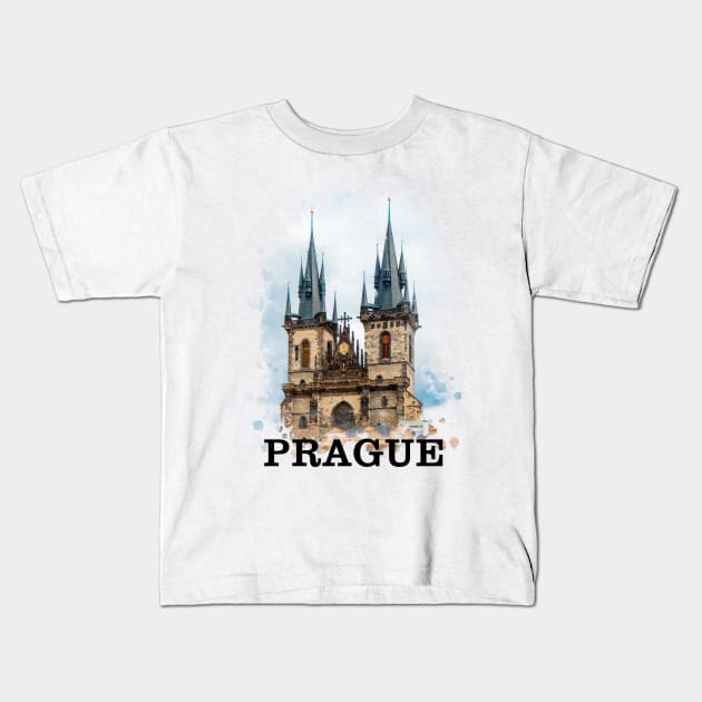 Prague Kids T-Shirt by Polli